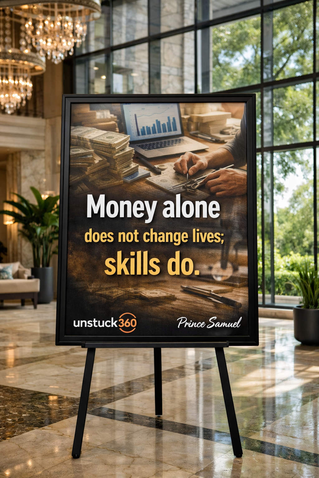 "Money alone does not change lives. Skills do."
Many people focus only on earning more money. They...