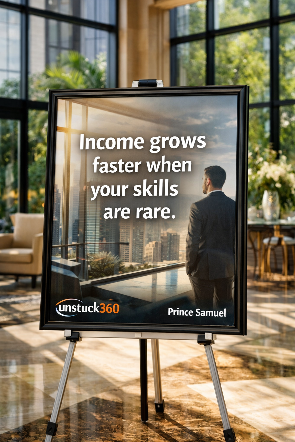 "Income grows faster when your skills are rare."
Many people focus on increasing effort, but overlo...