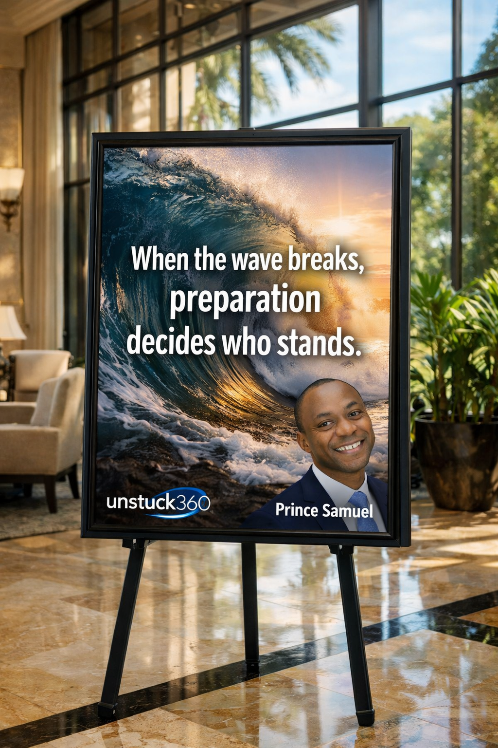 "When the wave breaks, preparation decides who stands."
Many people wait for opportunity, but they...