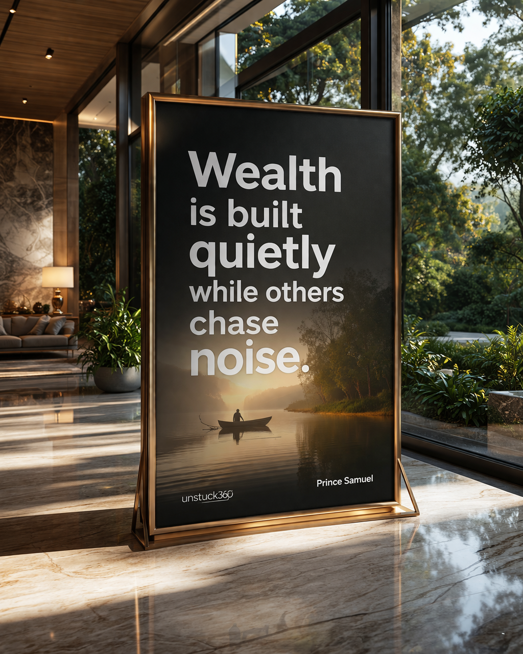 "Wealth is built quietly while others chase noise."
Not everything needs to be announced.
Not ever...