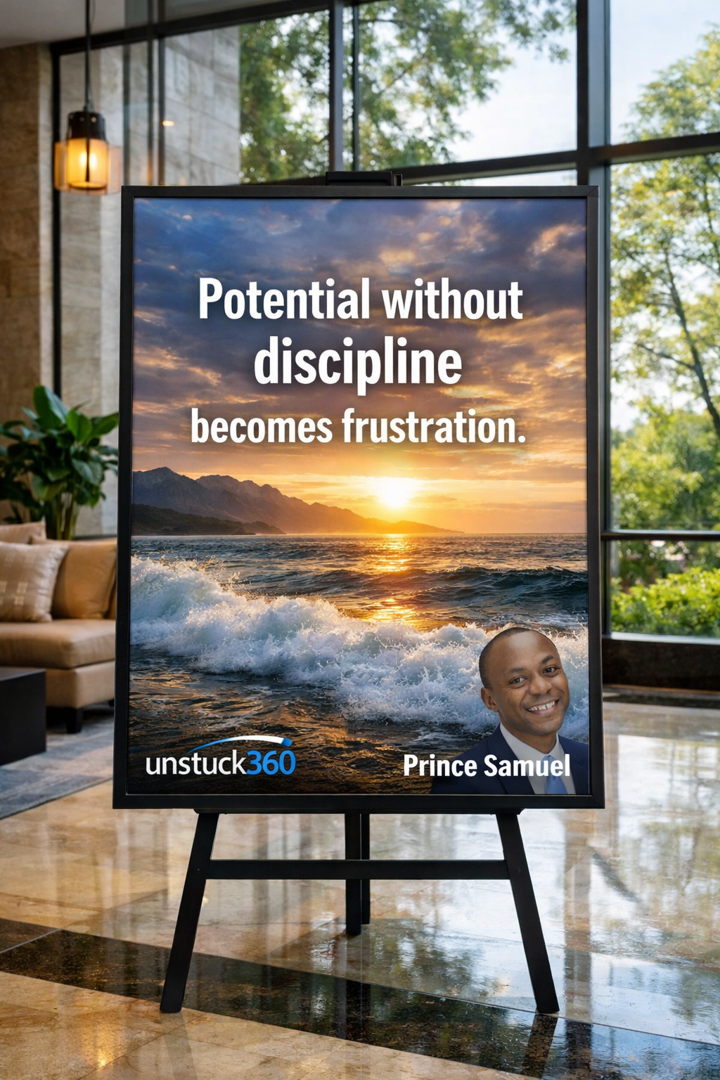 "Potential without discipline becomes frustration."
This is where many people get stuck.
They know...