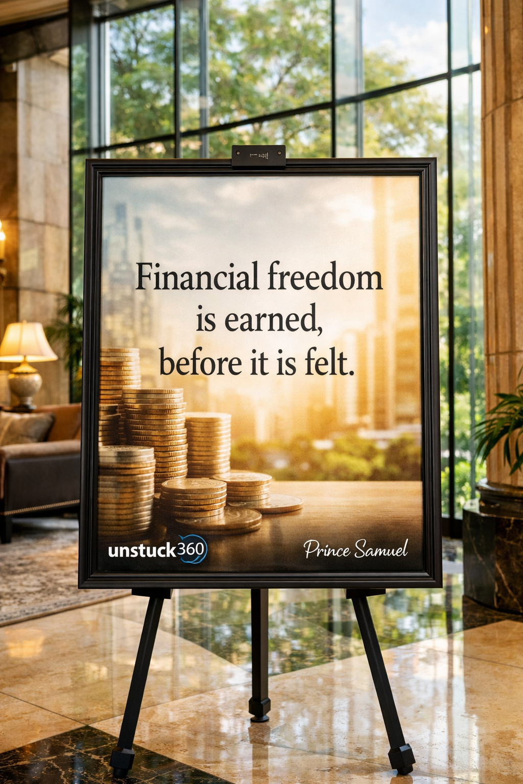 "Financial freedom is earned before it is felt."
Everyone wants freedom.
Few are willing to build...