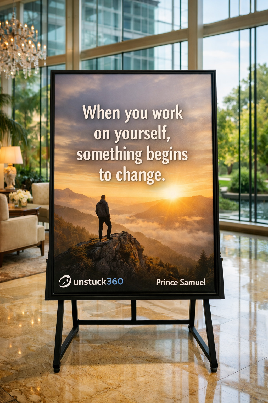 "When you work on yourself, something begins to change."
The shift is not always loud. Sometimes it...