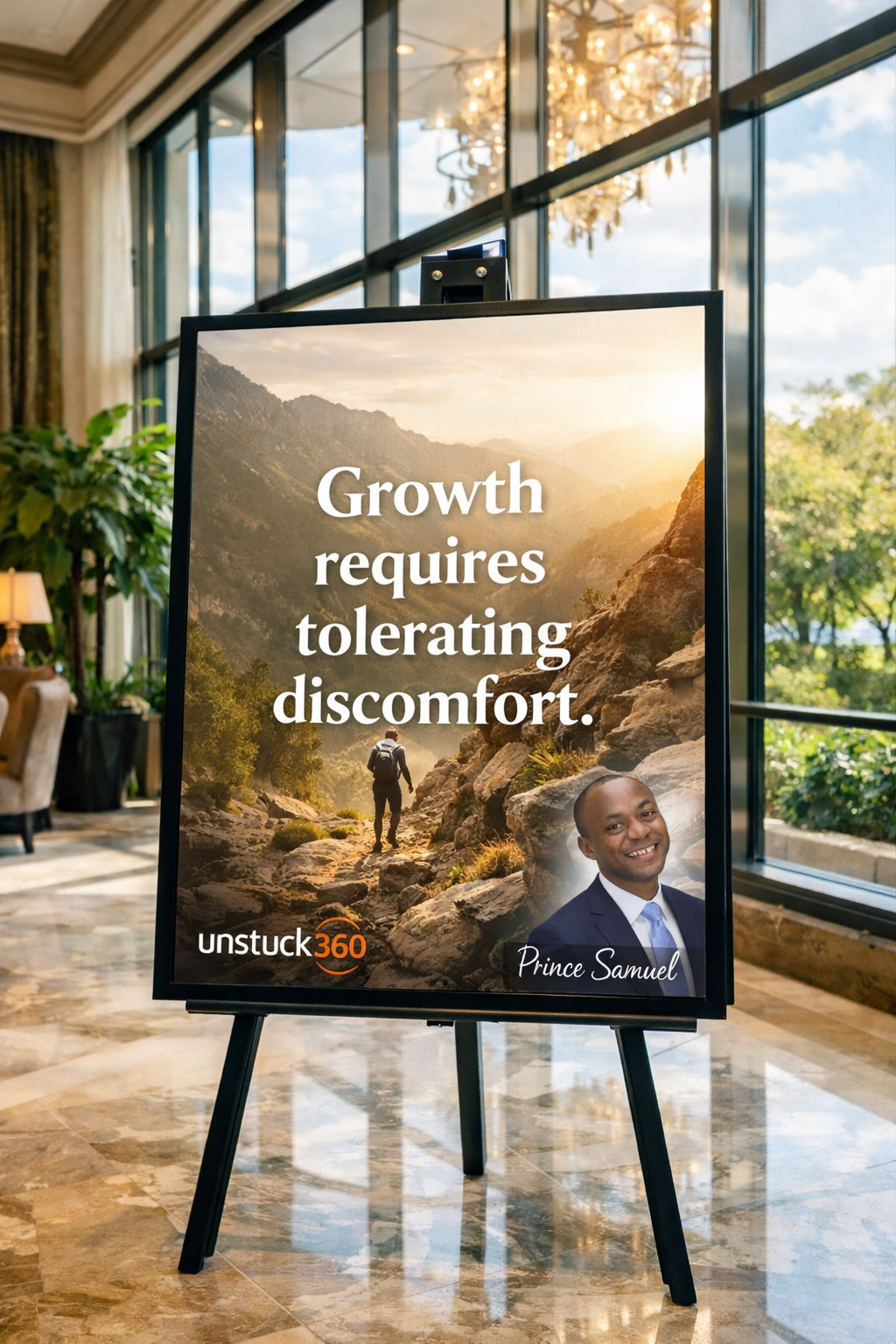 "Growth requires tolerating discomfort."
If it feels uncomfortable, it might be working.
Growth do...