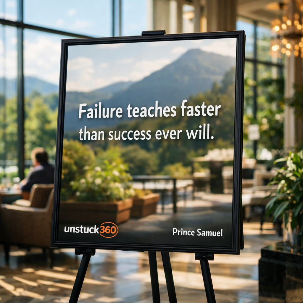 "Failure teaches faster than success ever will."
Success can hide flaws.
Failure exposes them.
Th...