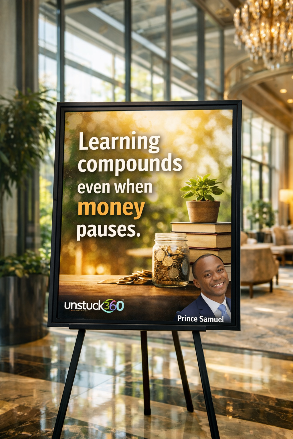 "Learning compounds even when money pauses."
Income may slow.
Progress may feel quiet.
But learni...