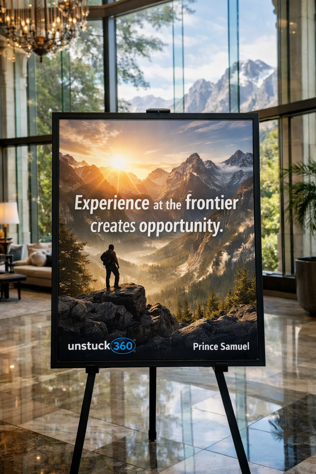 "Experience at the frontier creates opportunity."
The edge is uncomfortable.
But it is also where...