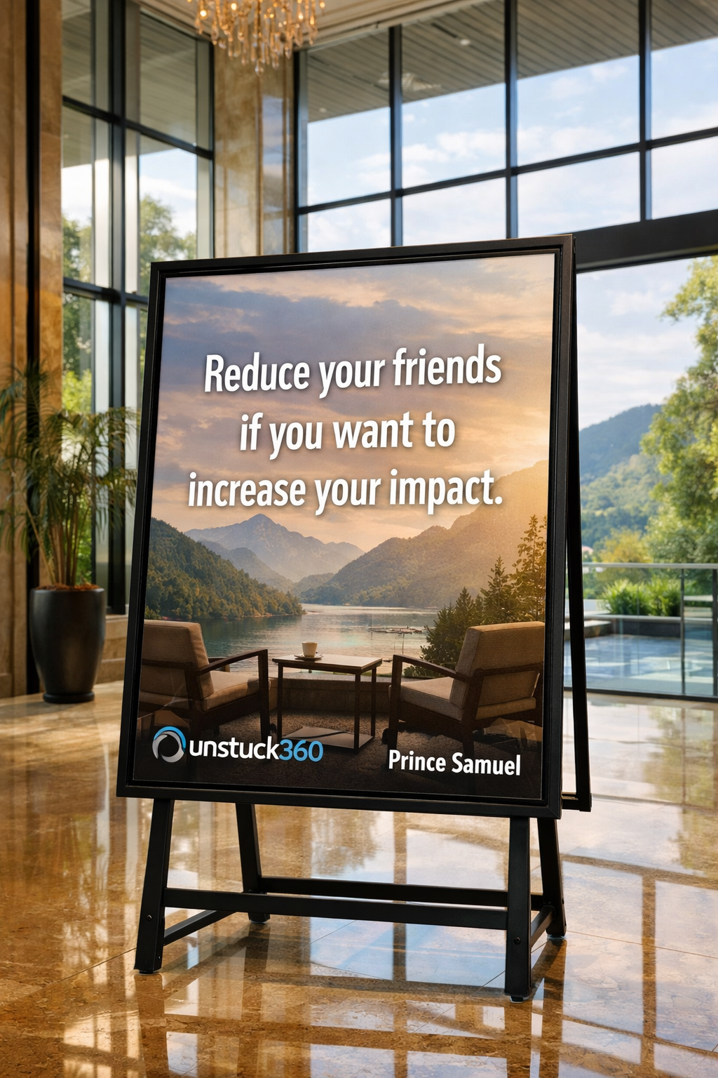 "Reduce your friends if you want to increase your impact."
We live in a world that celebrates havin...