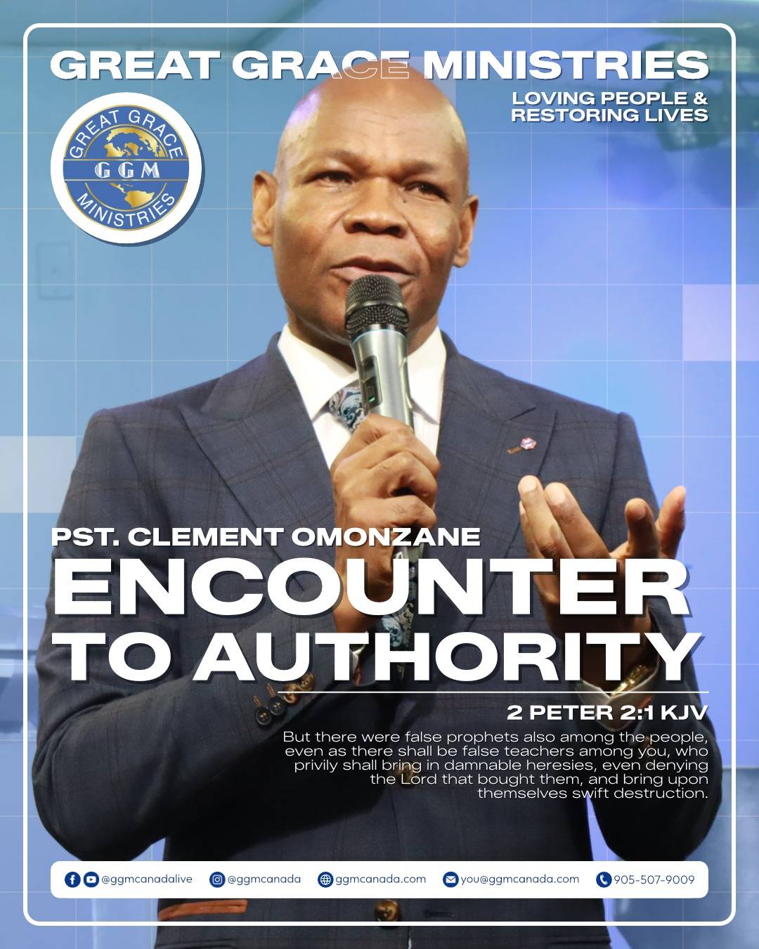 🔥 **ENCOUNTER TO AUTHORITY** 🔥
with **Pst. Clement Omonzane**
There comes a moment when you don’t...