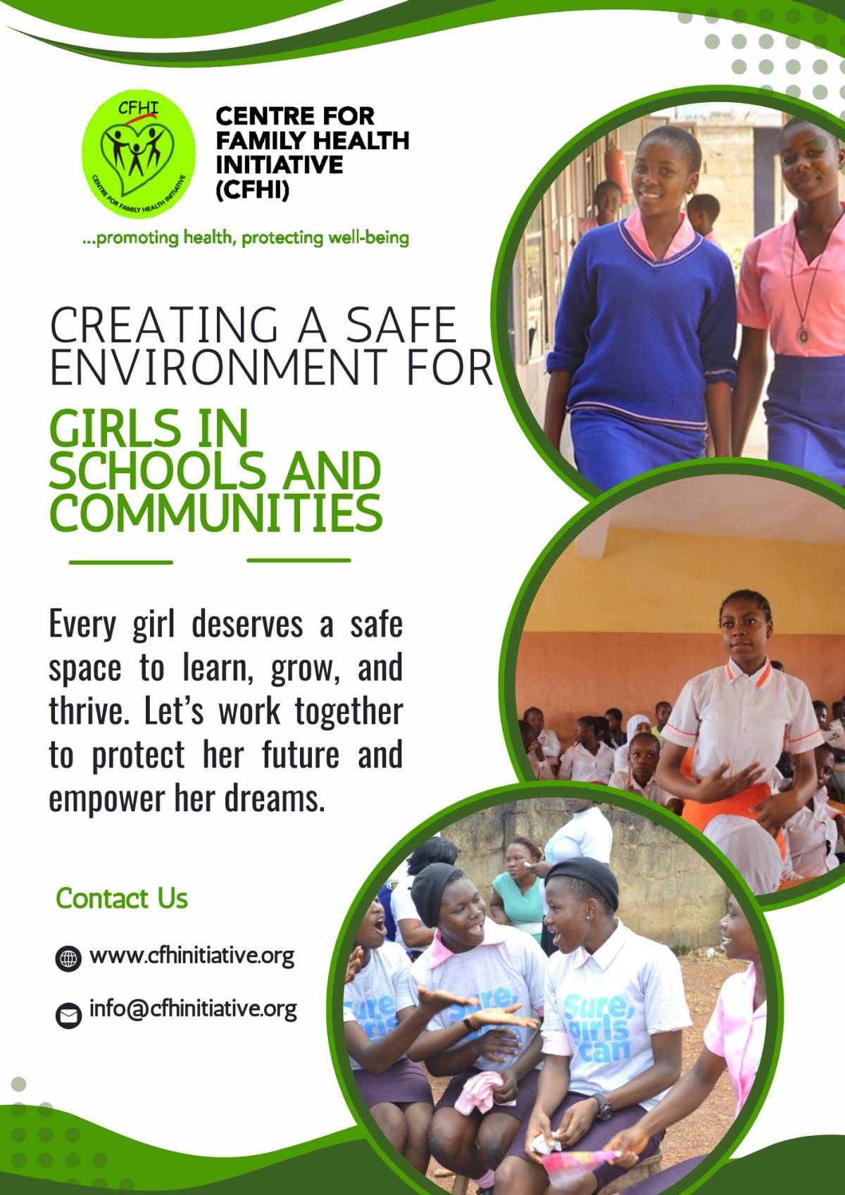 Ensuring safety for girls is not simply about protection it is about possibility. When girls learn i...