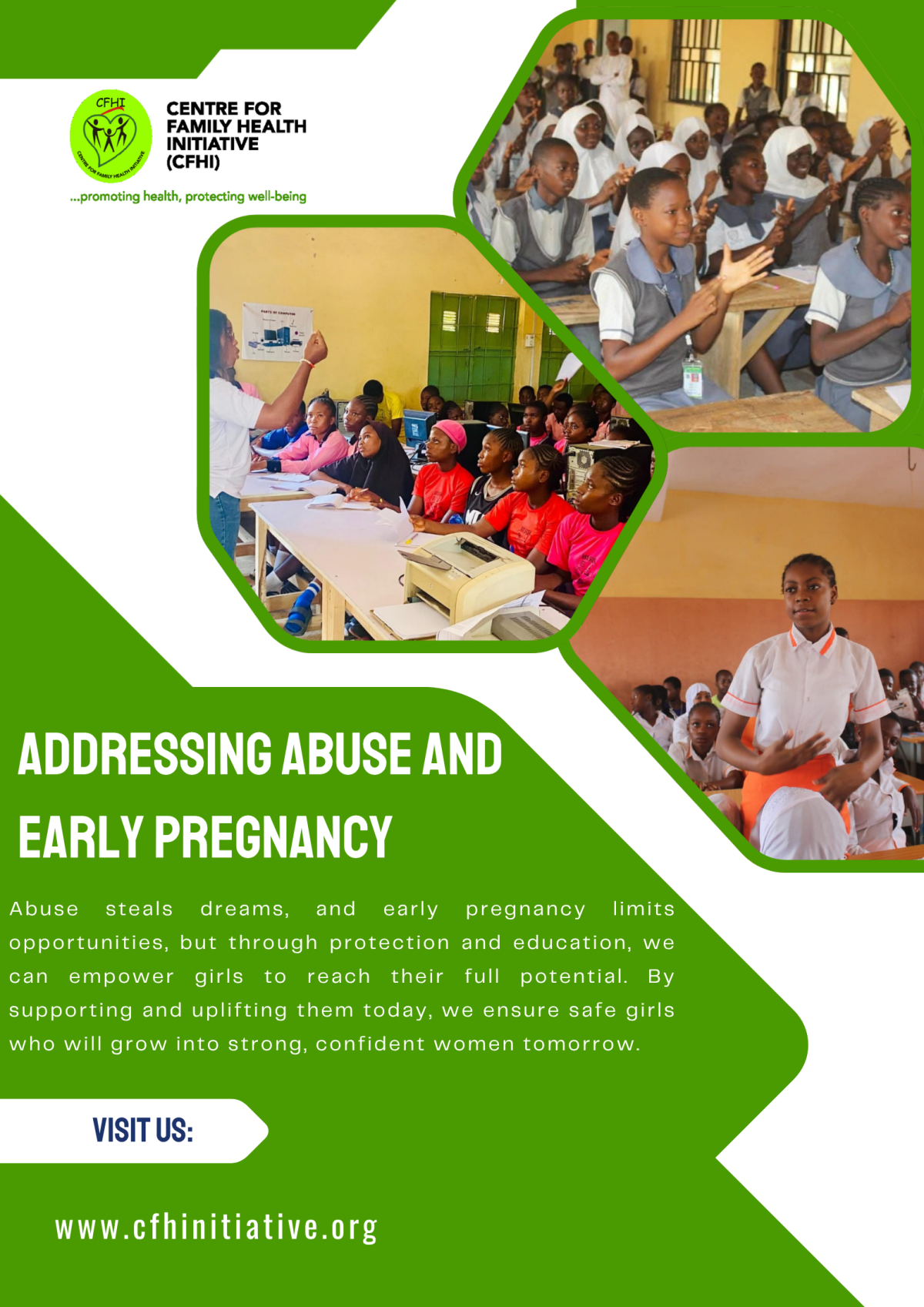 Abuse and early pregnancy continue to threaten the health, dignity, and future of women and girls gl...