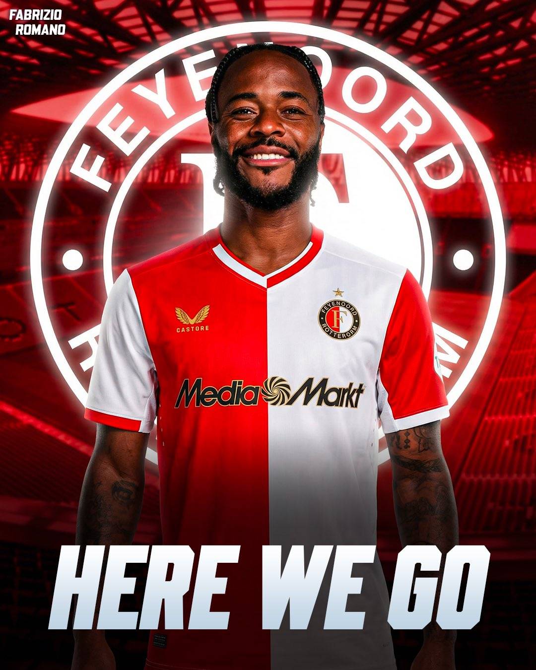 Raheem Sterling joins Feyenoord as free agent