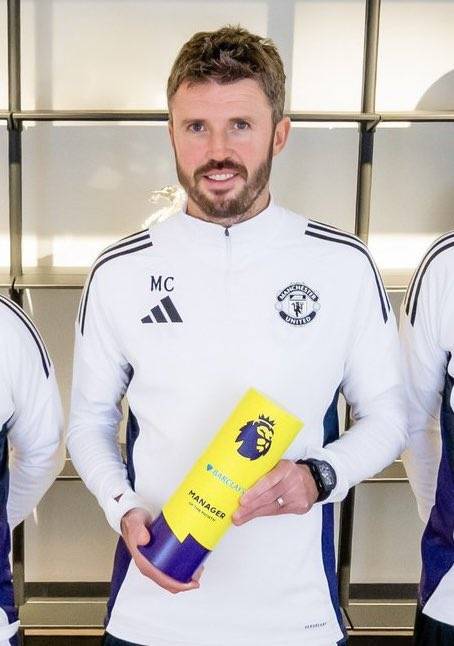 OFFICIAL: Michael Carrick wins PL Manager of the Month Award for January on his first month in charg...