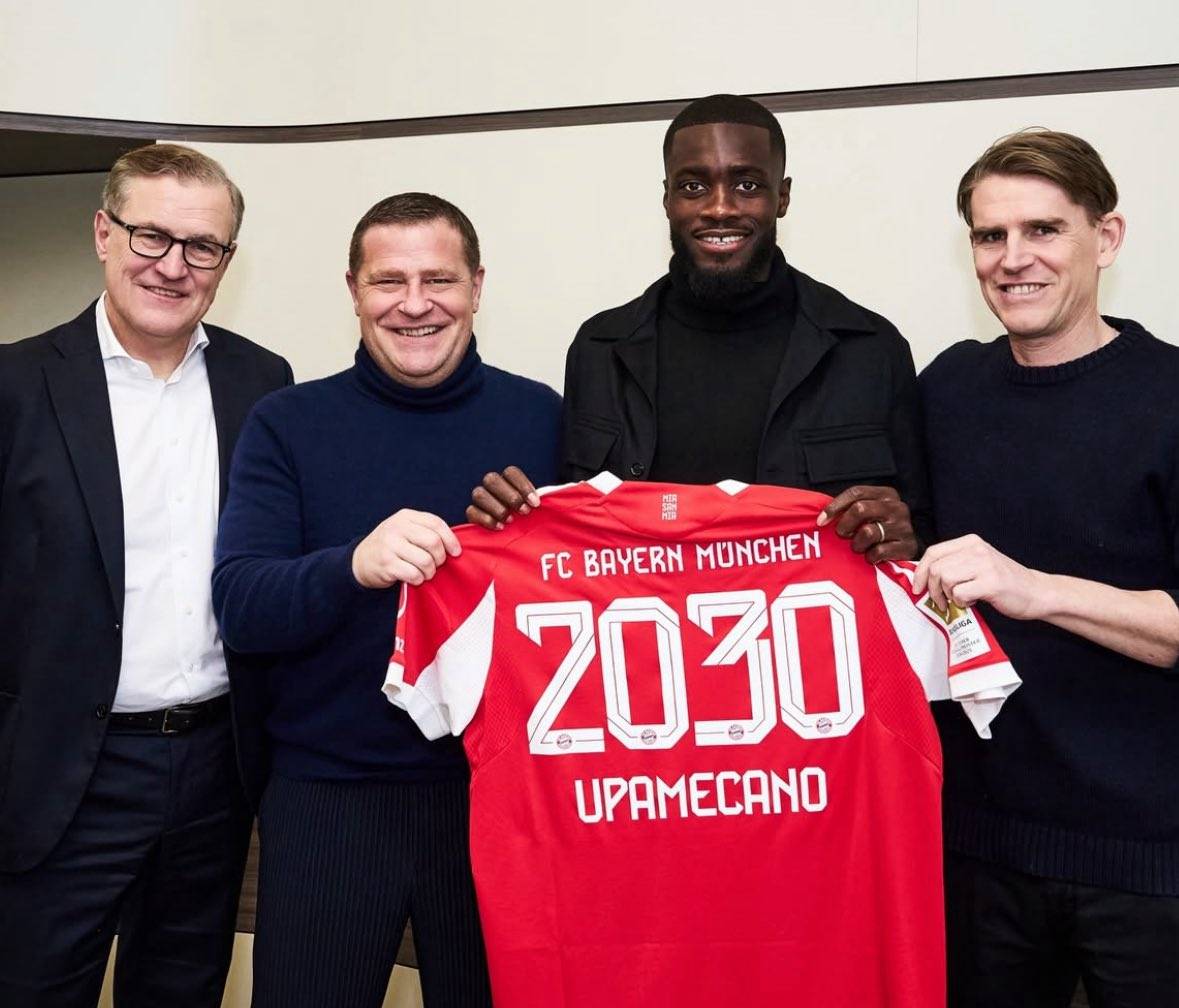 ❤️🤍 Dayot Upamecano on decision to stay at Bayern revealed here on Deadline Day: “I’m really happy!...