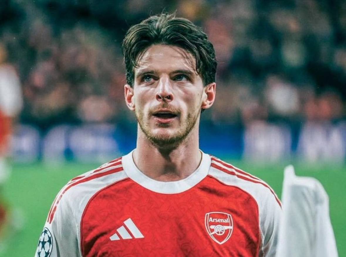 Declan Rice: “If you can't win a game, don't lose. We're still four points clear at the top”.
“And,...