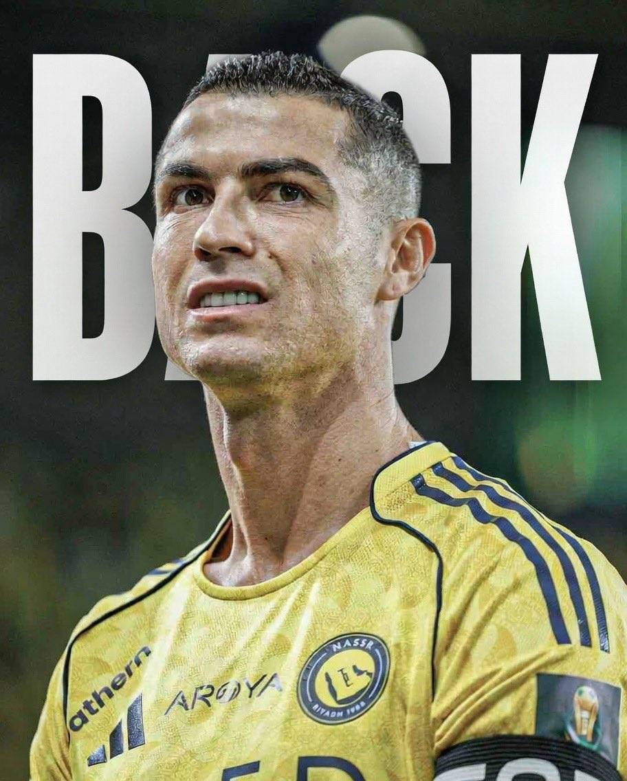 Cristiano Ronaldo, back available for Al Nassr to face Al Fateh.
He’ll be back on the pitch on Satu...