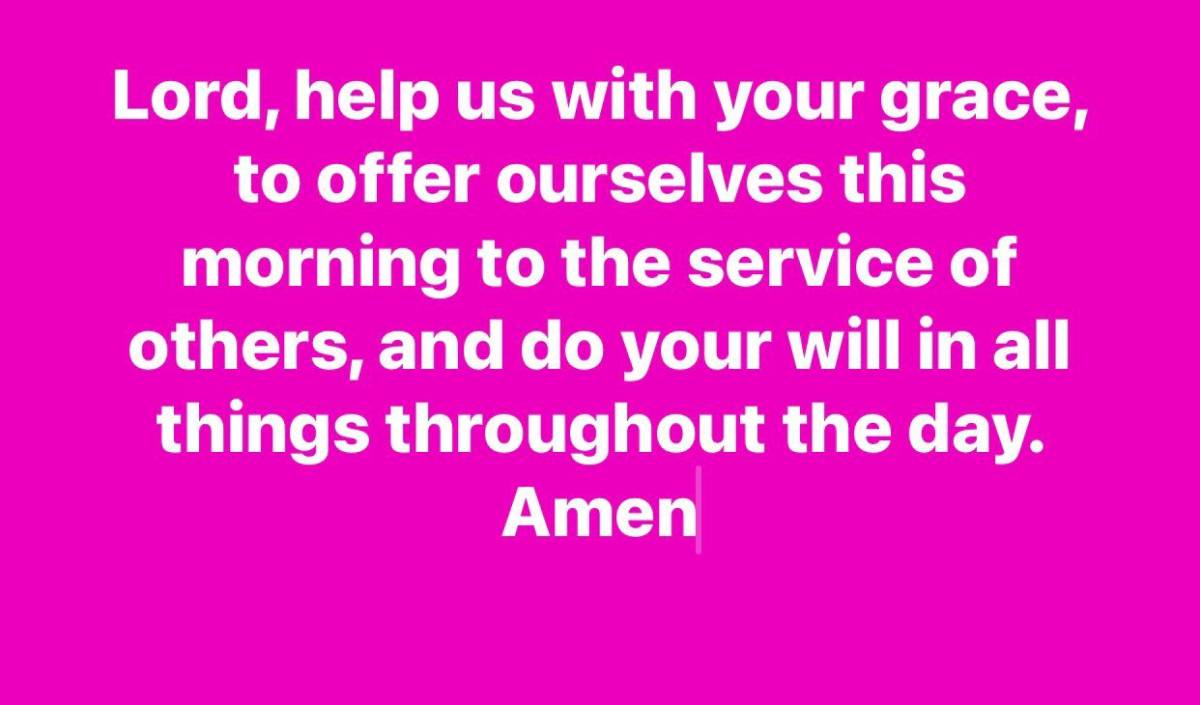 God bless your weekend
