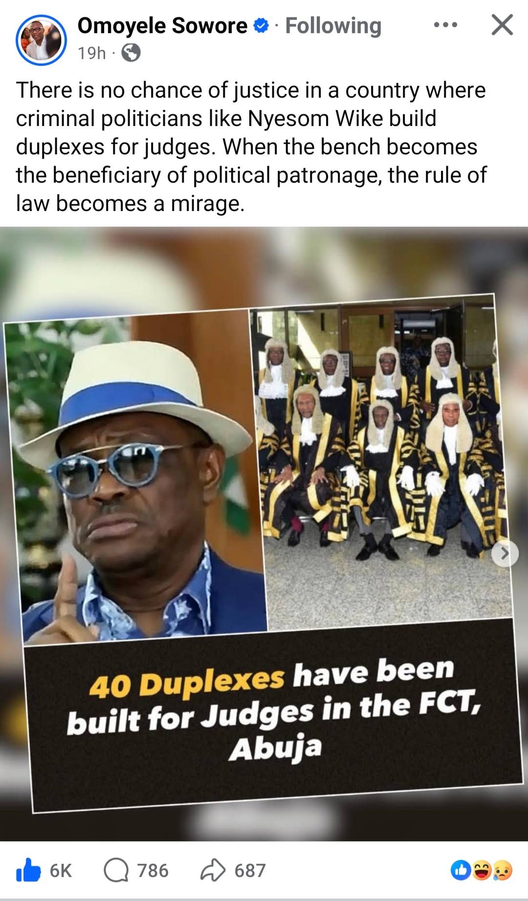 True: Sowore has hit the nail on the head.