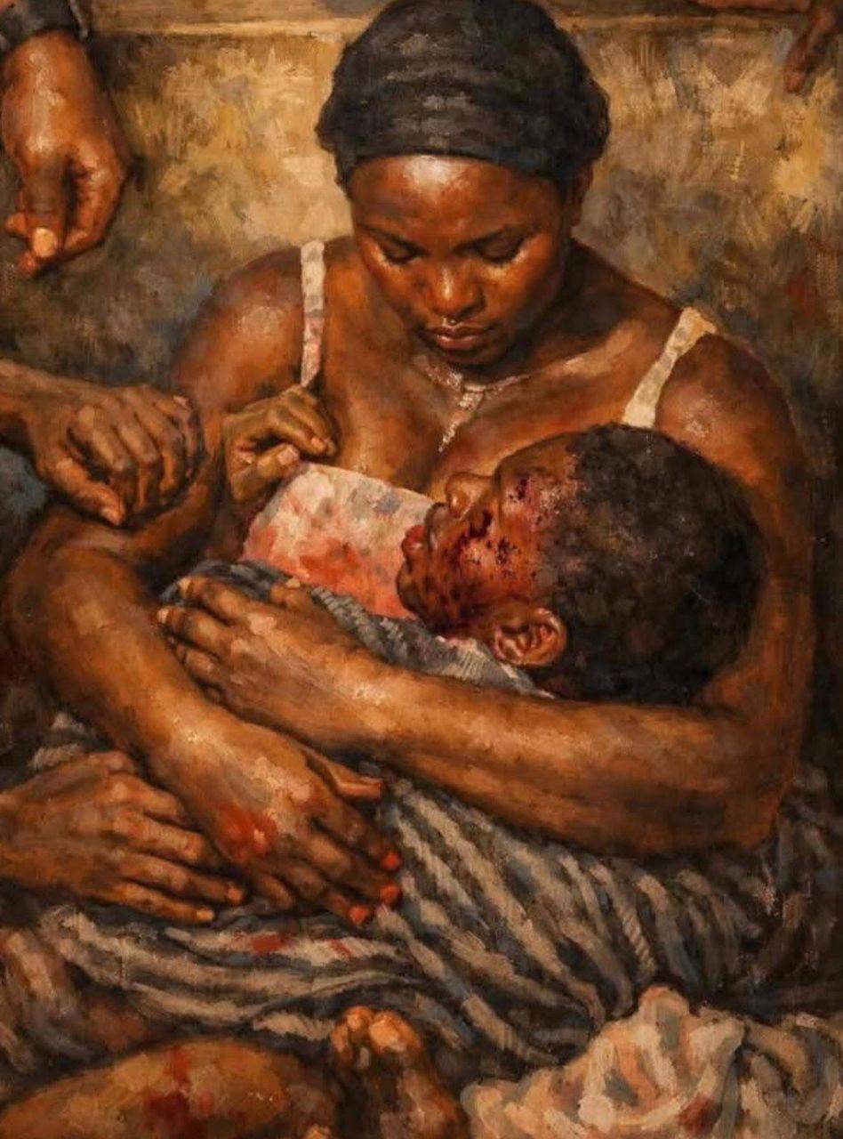 What a similarity! 

A Mother in Jos, Nigeria!

Her arms had already learned the weight of him,
from...