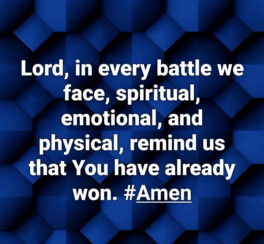 Victory is the Lord’s!