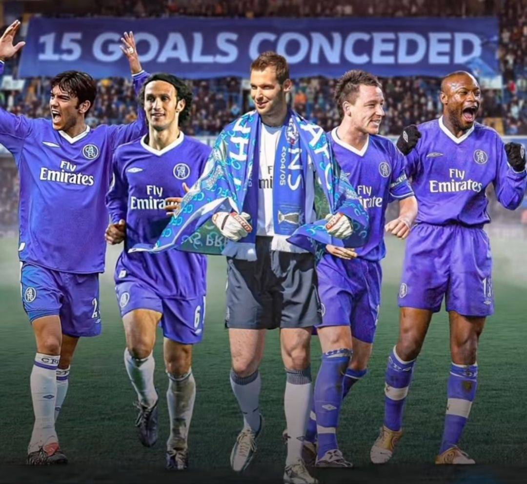 No matter how good Arsenal is they can never beat this record by Chelsea fc, conceding just 15 goals...