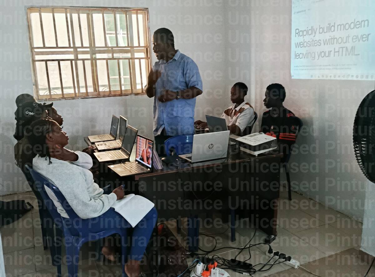 Web Development Training Session ongoing at the city.
We build! We train! We provide digital soluti...