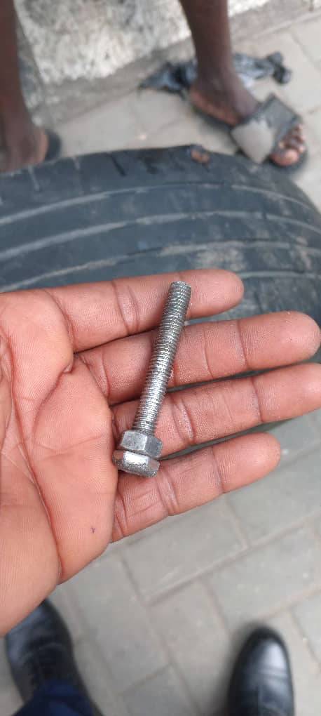 Imagine being stranded on third mainland bridge this morning because of a gigantic screw from the pi...