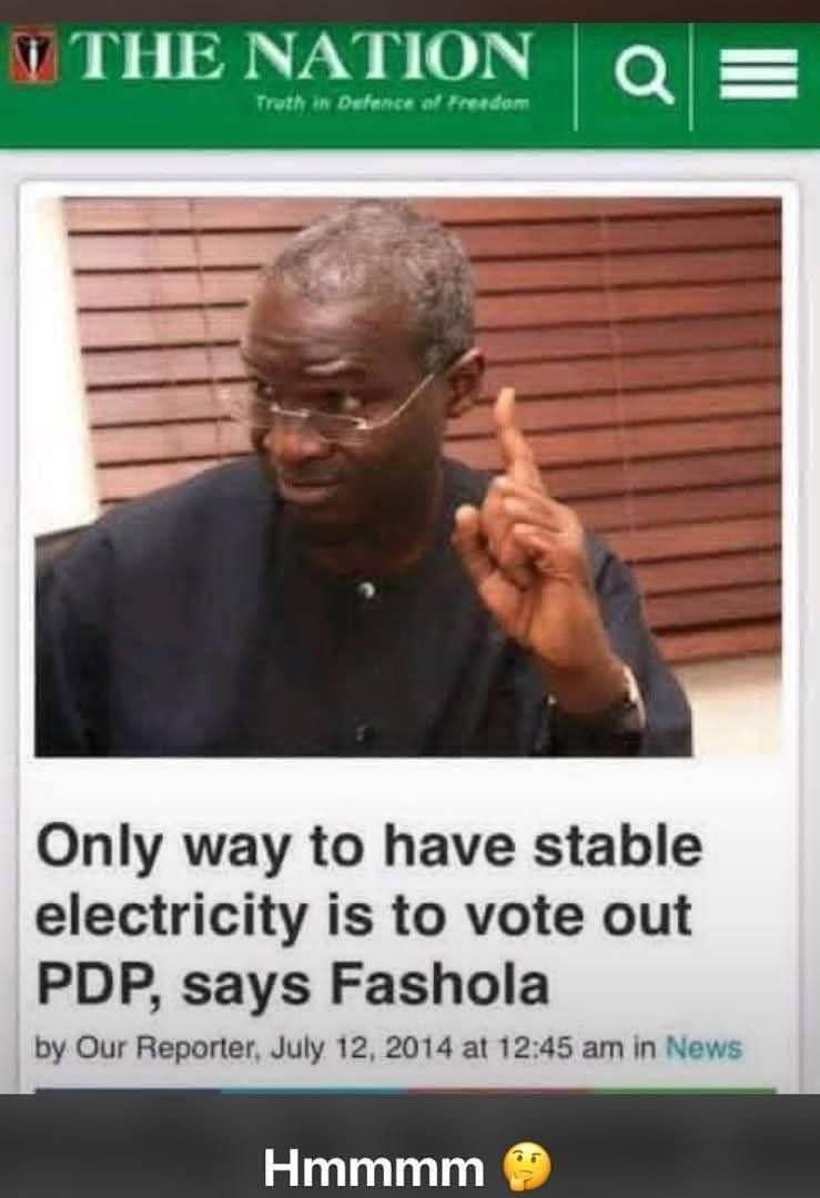 Fashola come outside NOW!๐ค๐ก๐คฌ