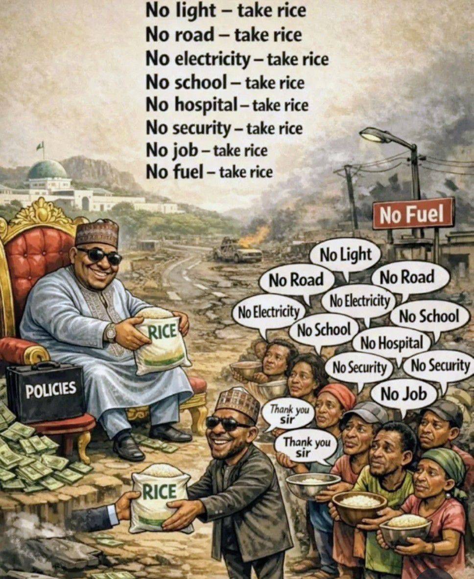 Good morning RICErians,
Welcome to a country where the government believes sharing rice is the solut...