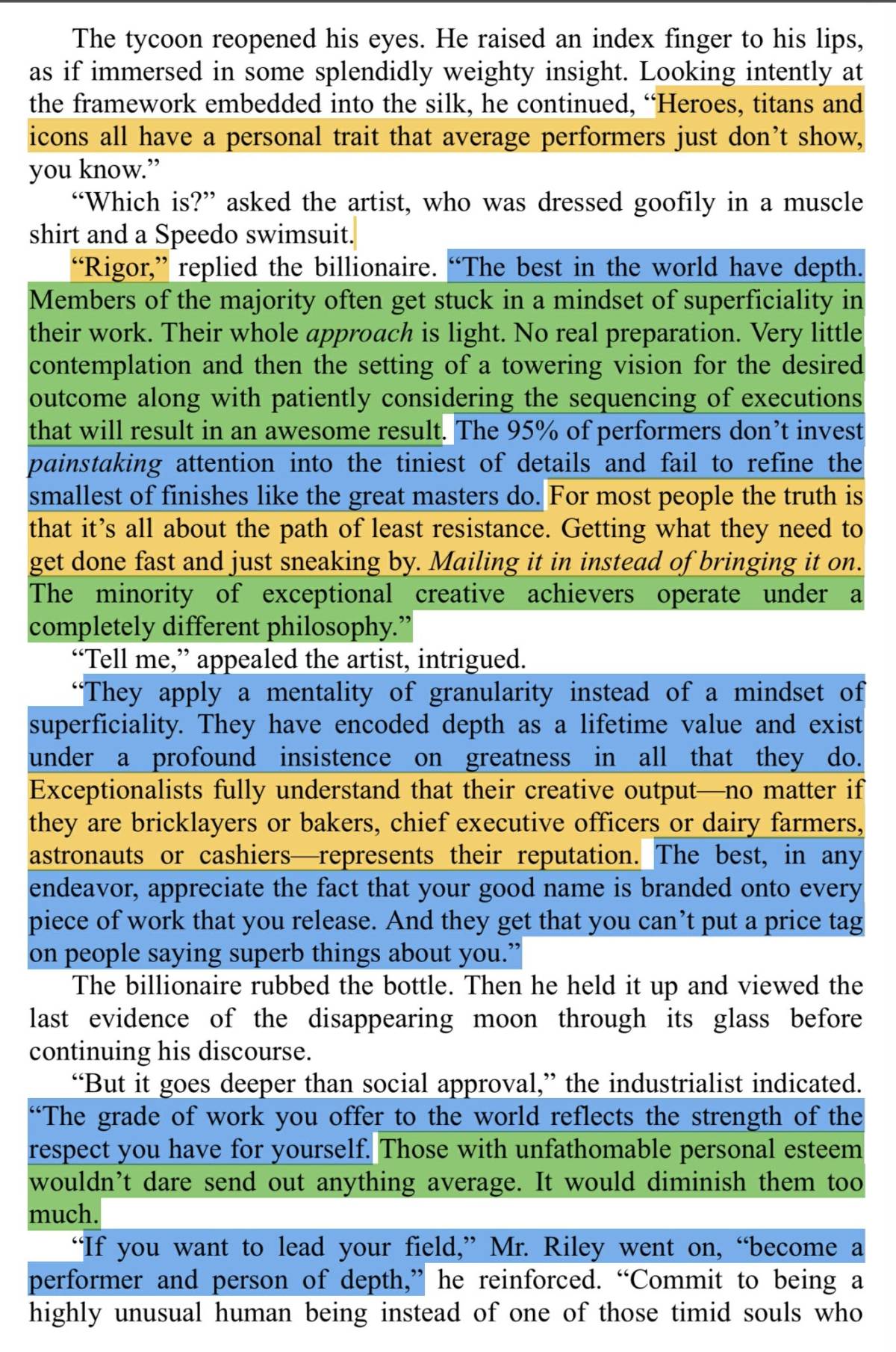 Here are some highlights from the book "The 5 AM Club"
⏬ ⏬ ⏬ ⏬ ⏬
it will bless your life