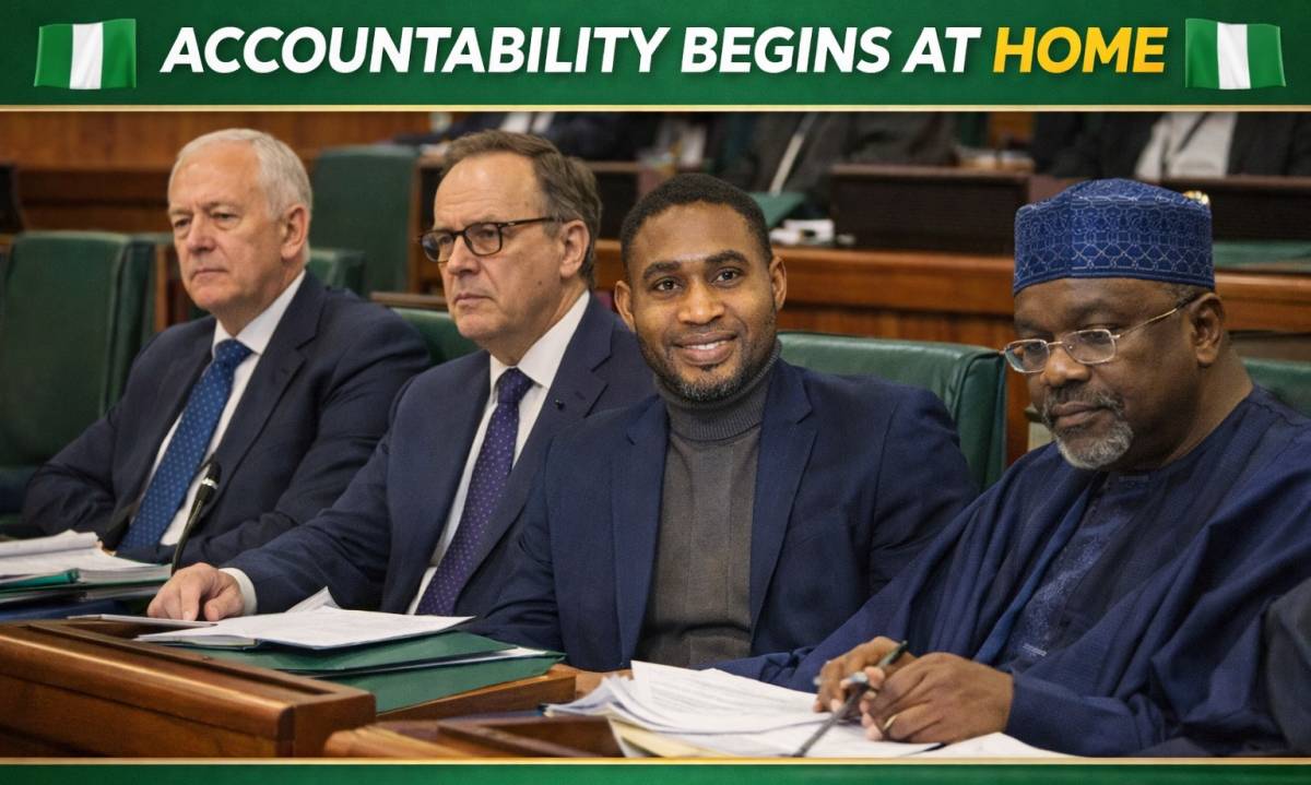 Accountability begins at home. It starts with electing representatives who truly listen and reflect...