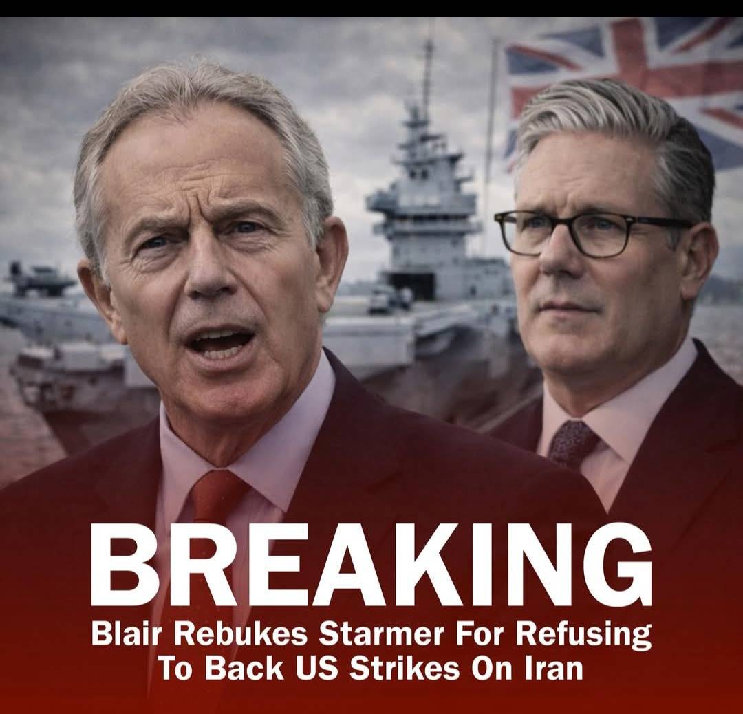 ๐ News Story: Former Labour prime minister Sir Tony Blair has criticised Keir Starmer for refusing...