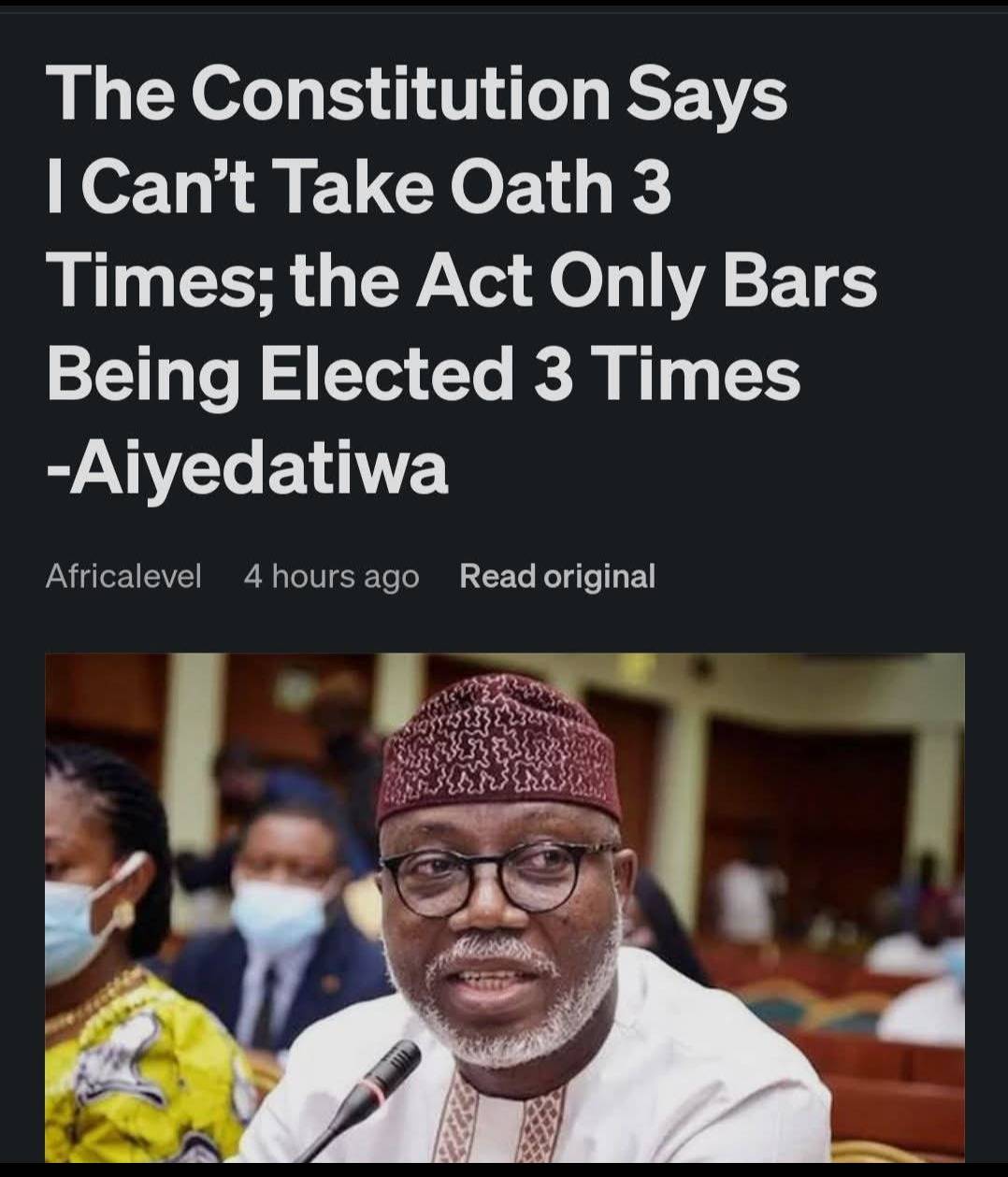 Ondo State Governor Lucky Aiyedatiwa has said that different legal interpretations exist regarding t...