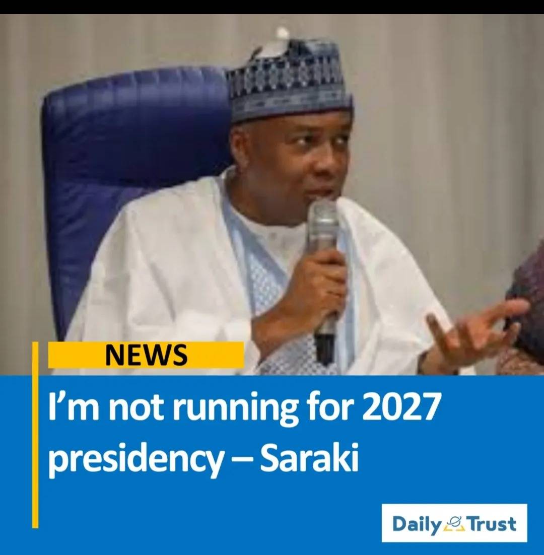 Former Senate President, Bukola Saraki, has declared that he will not contest the presidency or any...