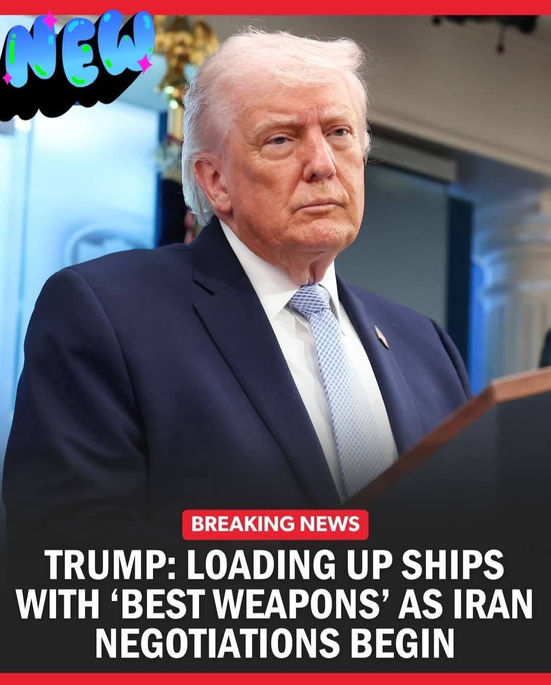 BREAKING: President Donald Trump said Friday that the United States is prepared to take military act...