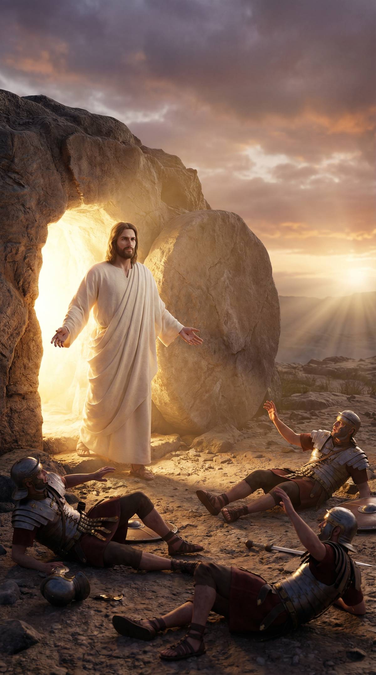 Happy Easter Sunday everyone.
They sealed the tomb… but they couldn’t stop the miracle. He is risen....