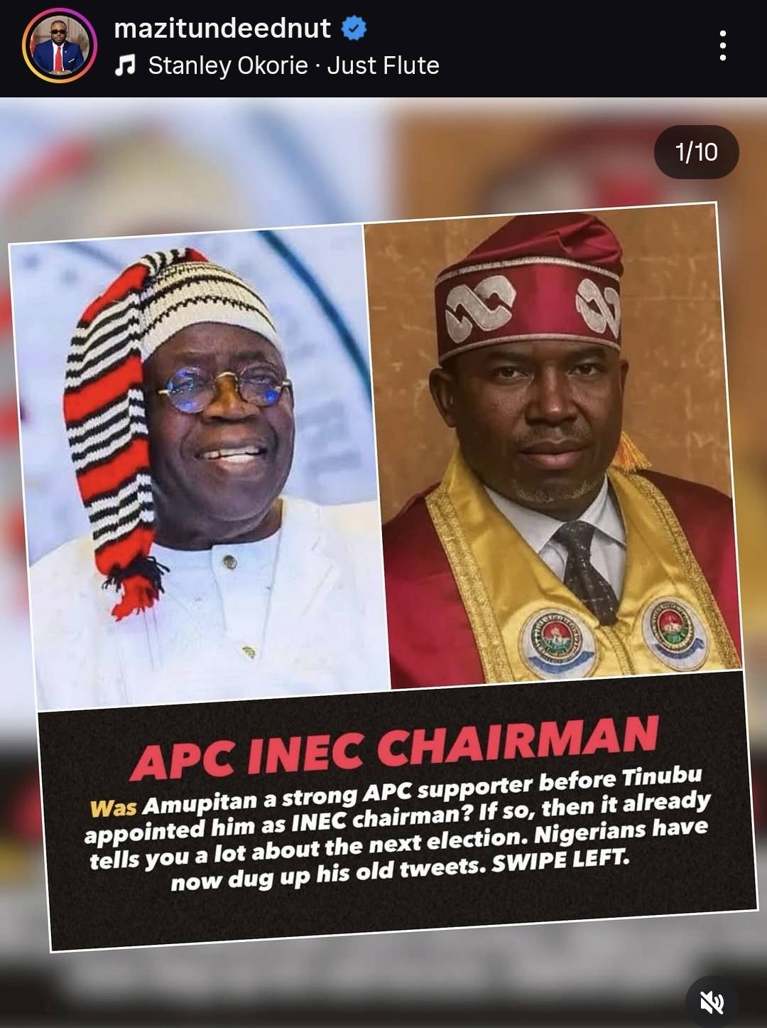 What do you say about this situation?
#amupitan #tinubu