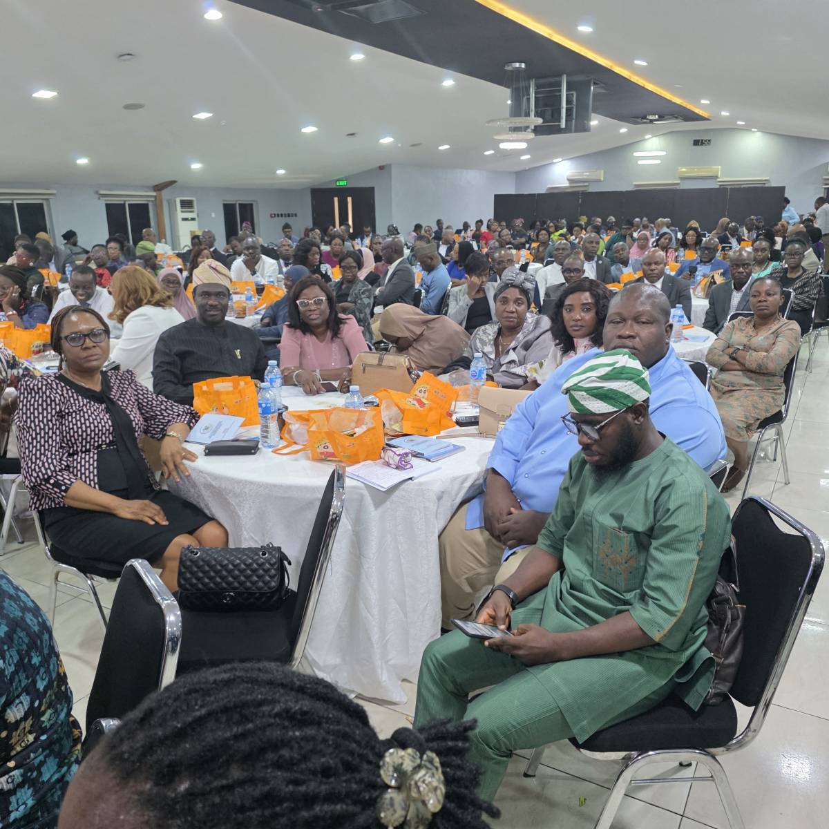 Today at a Lagos state strategic leadership healthcare retreat.
