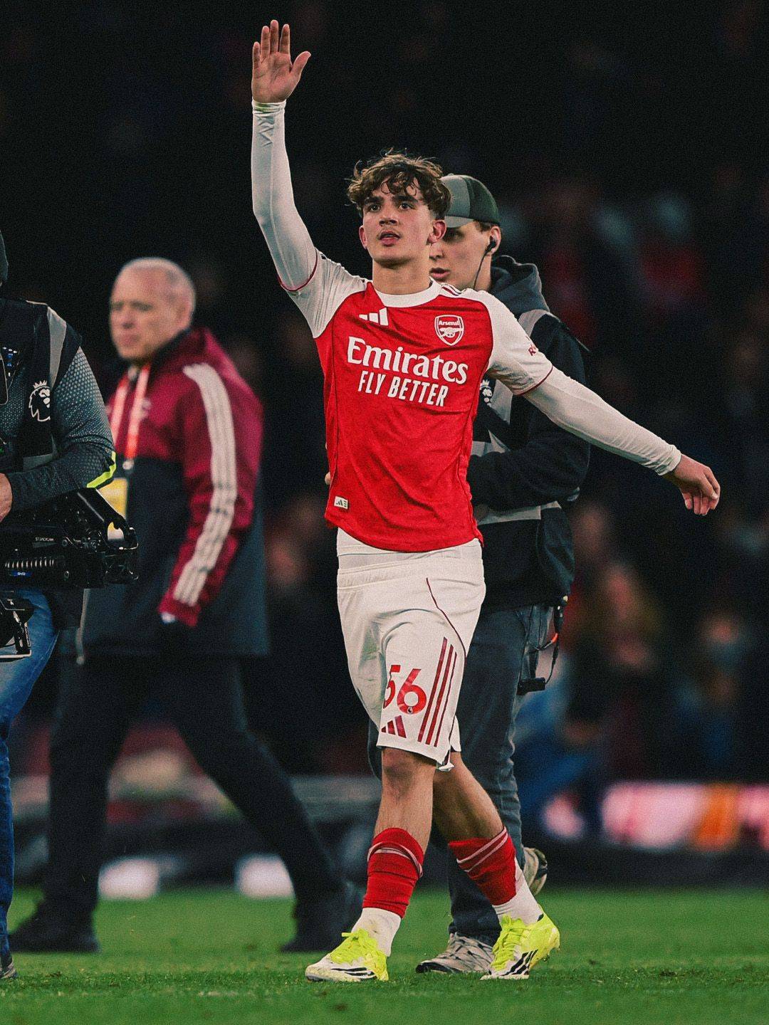 The youngest ever goalscorer in the Premier League. Max Dowman