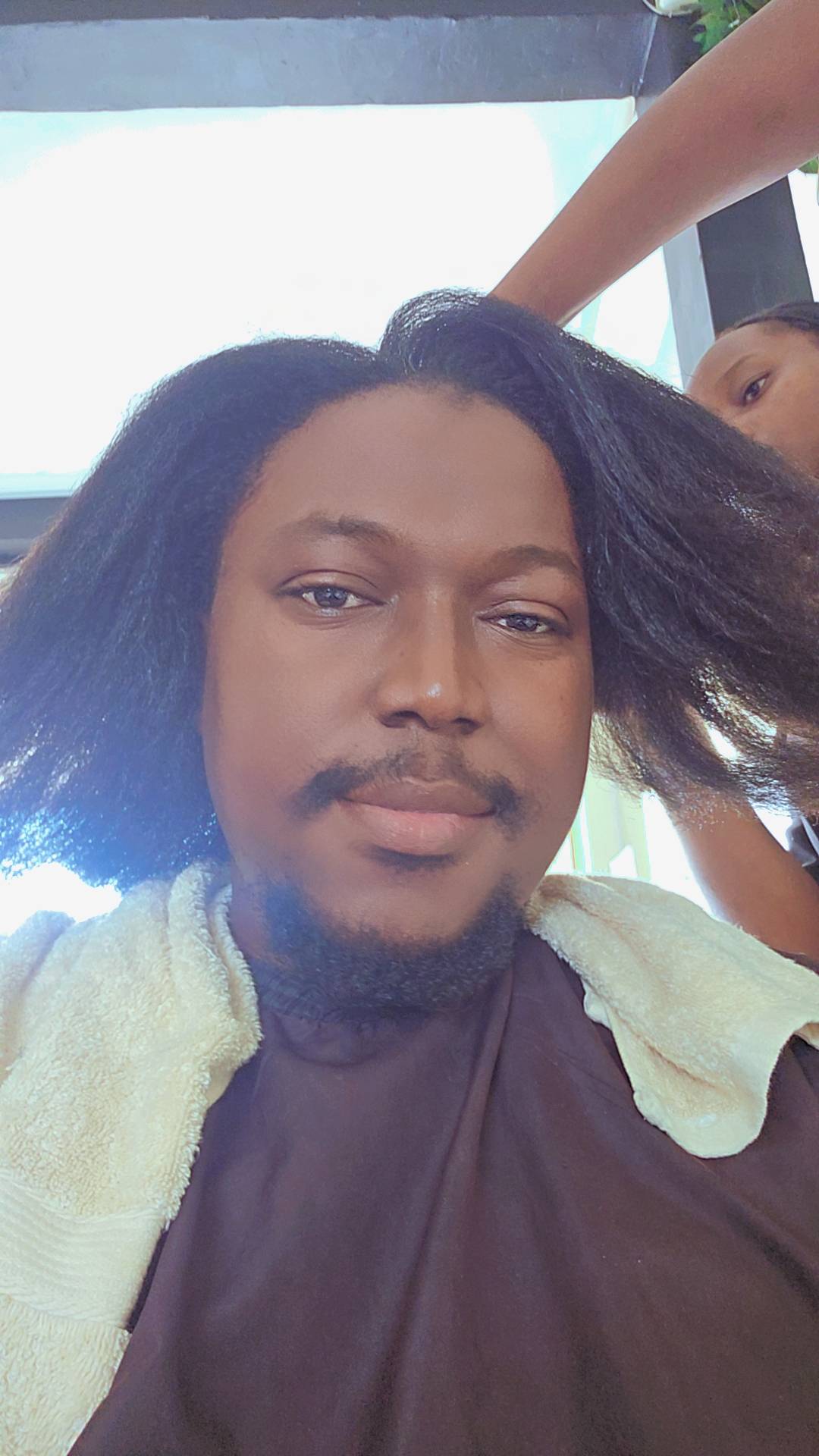 Just a little over a year hair growth journey