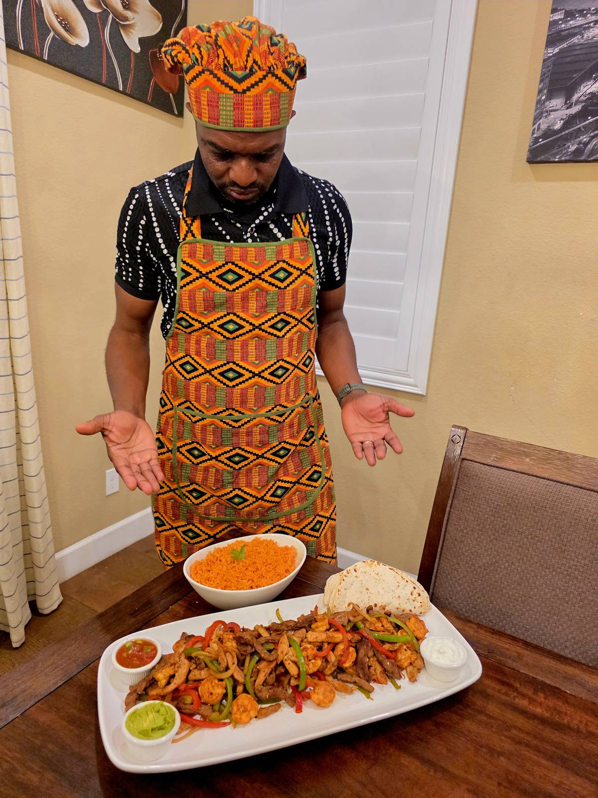 Fajitas!
Please follow me @Yomicantcook on Facebook,Instagram, TikTok and YouTube.