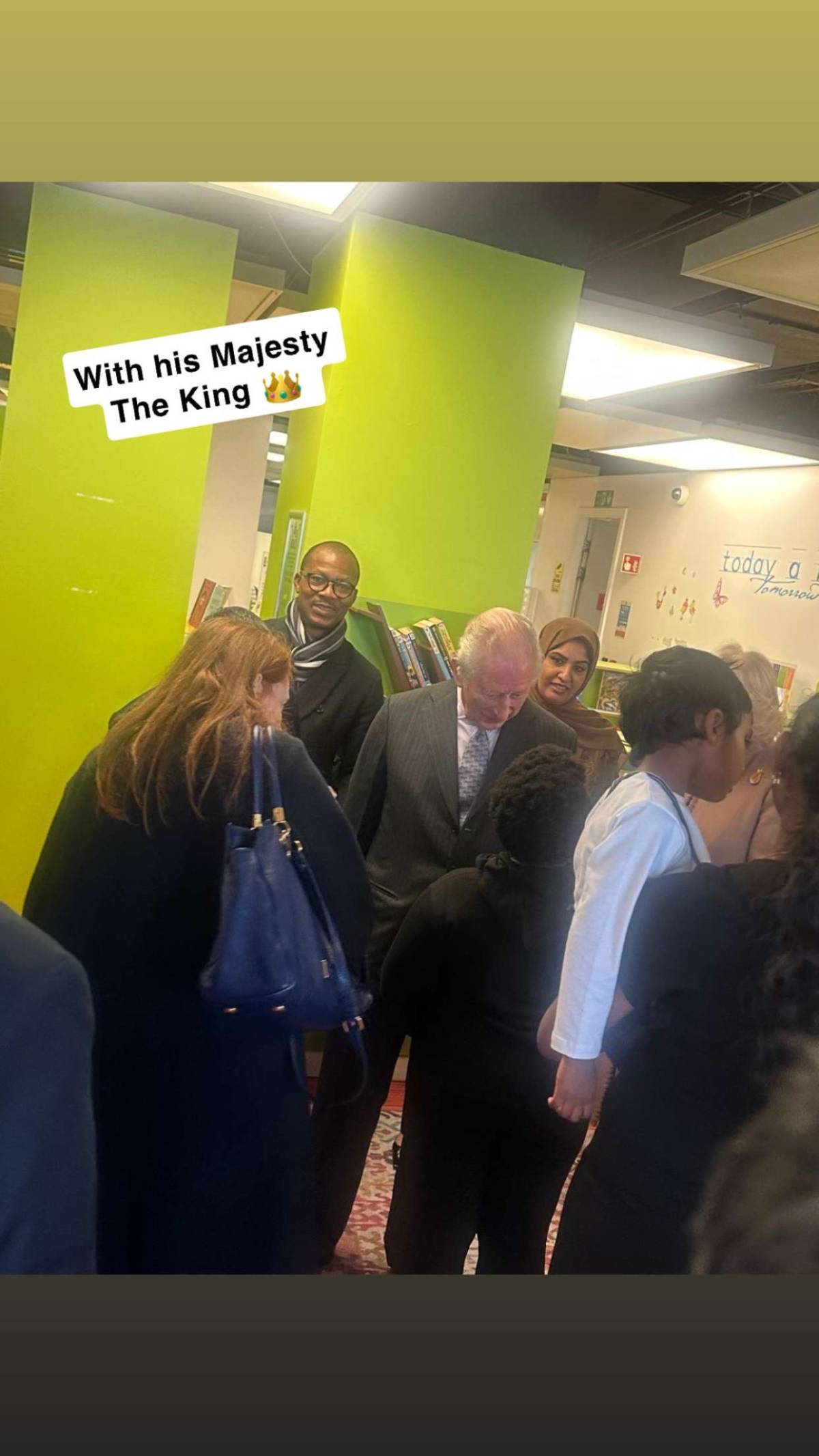 It was an honour and privilege to meet with King Charles III and Queen consort Camilla today at the...