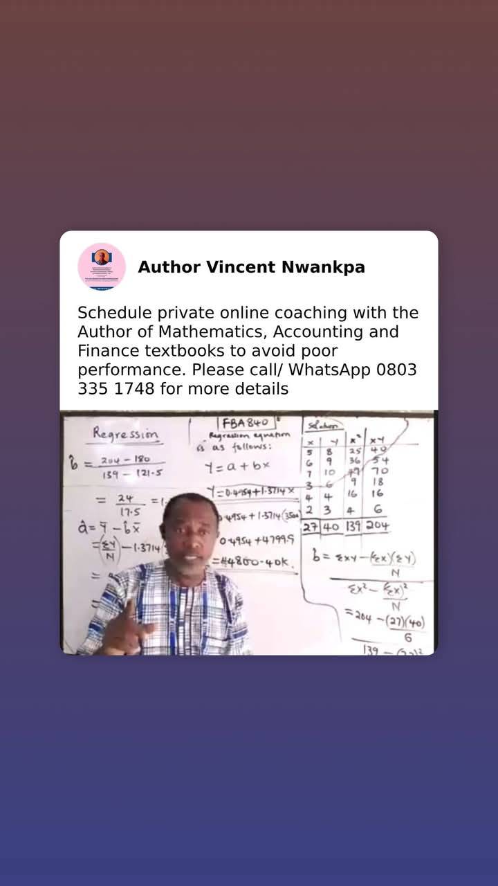 Start personalized online coaching with the Author of pure and applied Mathematics to avoid poor per...