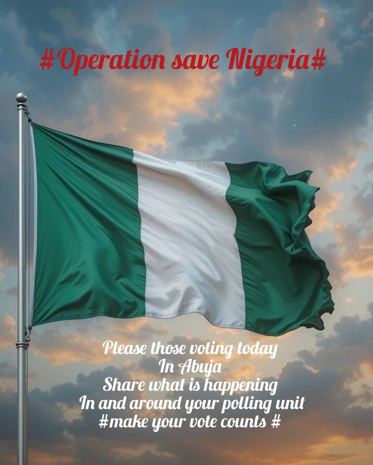 🇳🇬 Save democracy#save Nigeria 🇳🇬