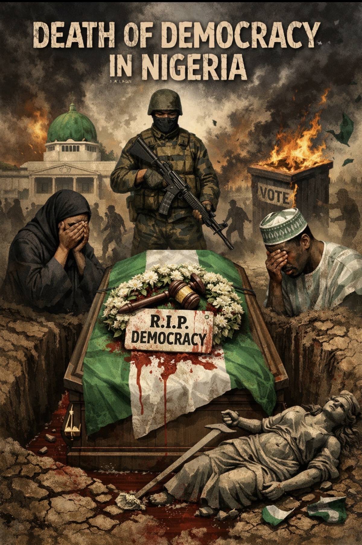 Death of democracy in Nigeria!
1. Rubber stamp of the people’s republic with legislative acts again...
