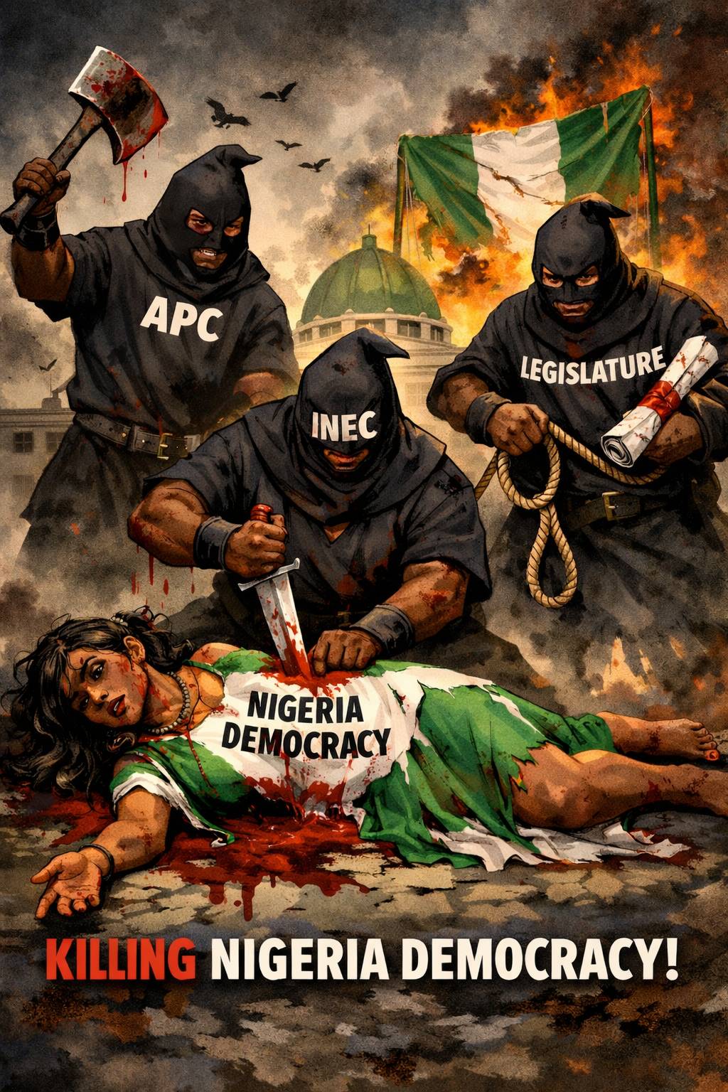 Democracy is foreign to us! Yet, its mutilation is far worse by its practice in Nigeria ๐ณ๐ฌ