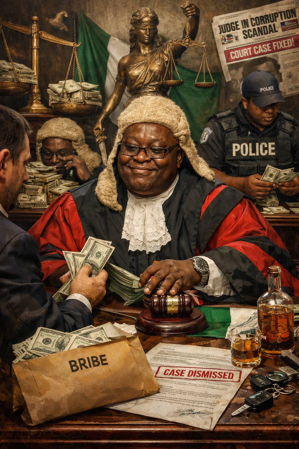 “A corrupt judiciary is hardly likely to bring corrupt executive to account.” Ronald Reagan