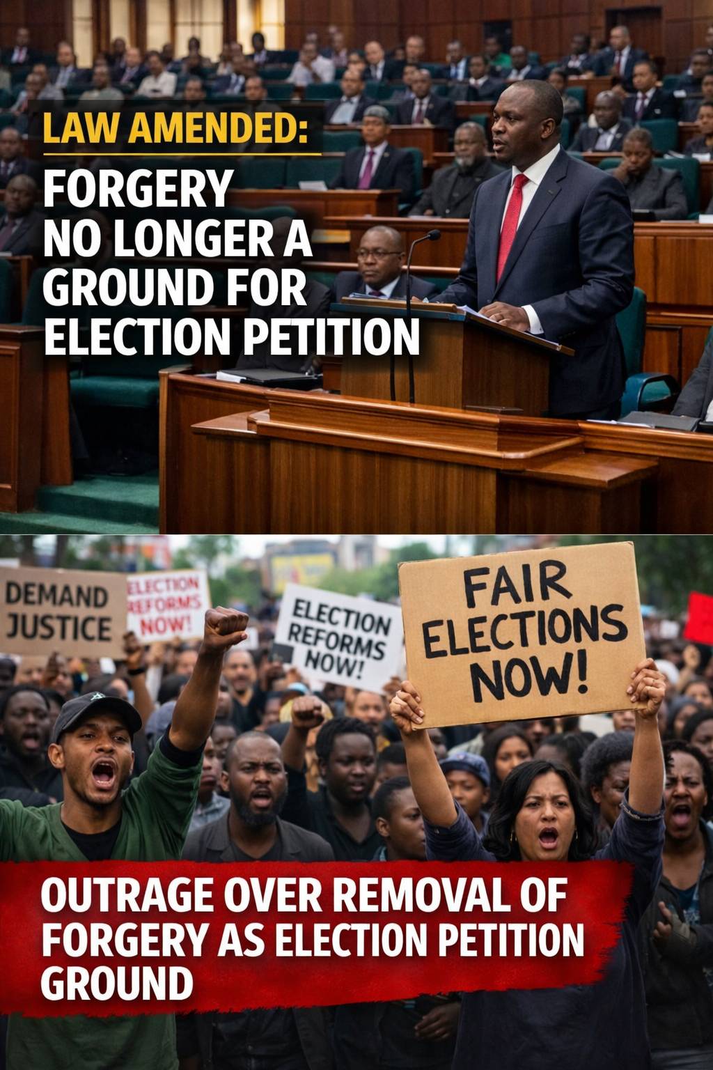 The legalisation of forgery in Nigerian electoral act is not only the criminalisation of the entire...
