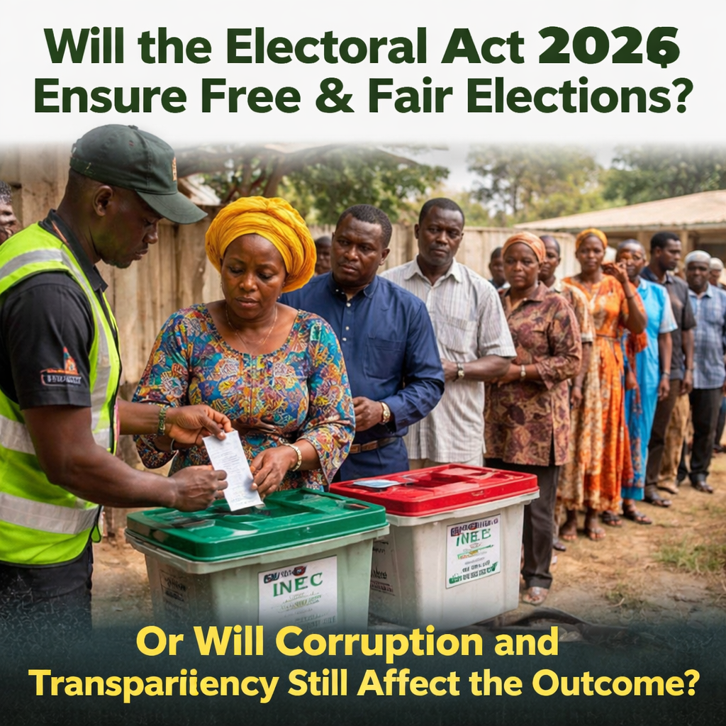 Has anyone read the new Nigerian Electoral Act 2026? Why it not available online? Not in INEC WEBSIT...