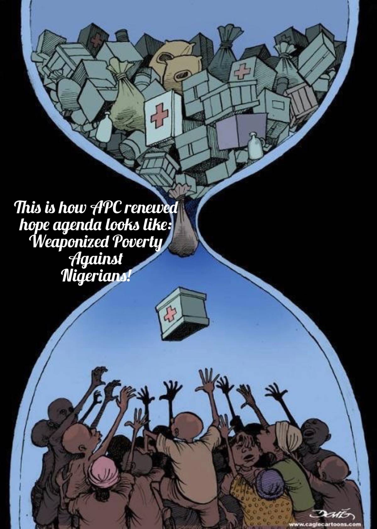 Renewed hope agenda: weaponisation of poverty against Nigerians!